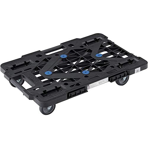 TRUSCO(トラスコ) 連結樹脂平台車 ルートバン ブラック 615x415 メッシュタイプ MPK600JBK拍卖