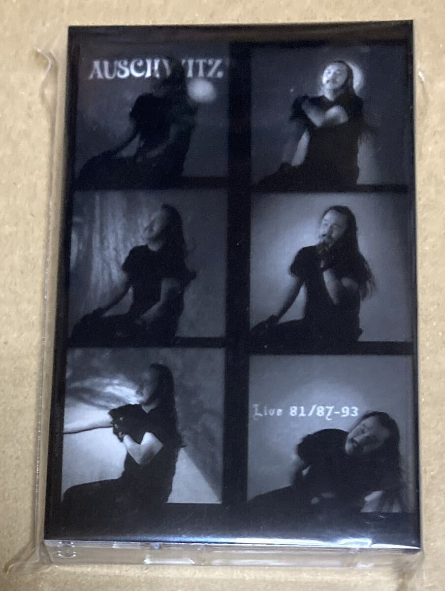 AUSCHWITZ/Live 81/87-93: レア!オリジナル!カセットテープ! advaita records 042 新品未開封!拍卖
