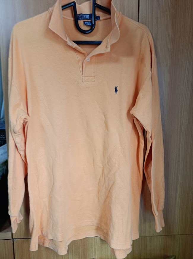 ポロラルフローレン メンズ 長袖ポロシャツ L 古着拍卖