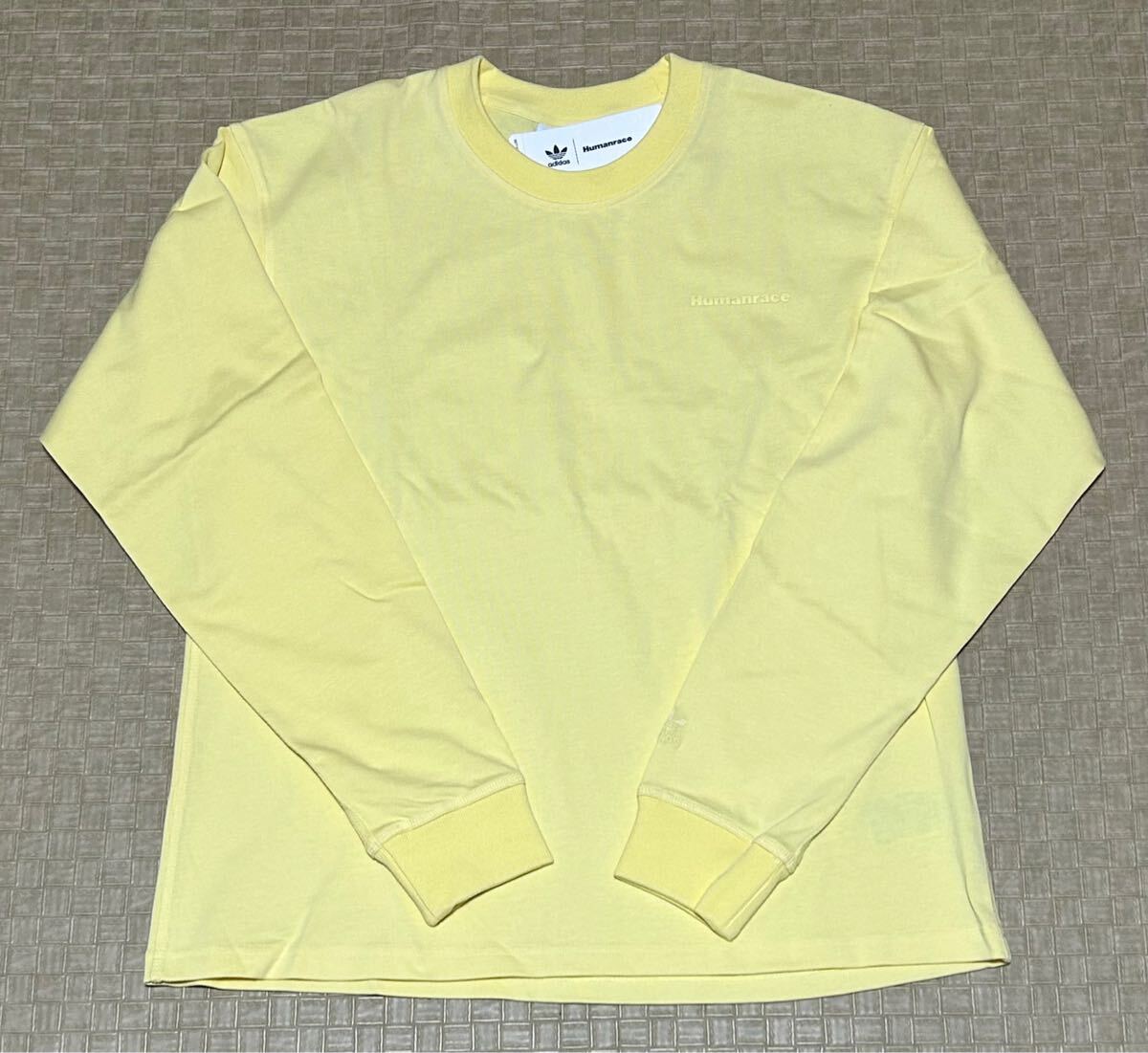 新品・XL(O)サイズ・adidas×PHARRELL WILLIAMS ORIGINALS Humanrace アディダス オリジナルス ヒューマンレース ベーシック 長袖Tシャツ拍卖