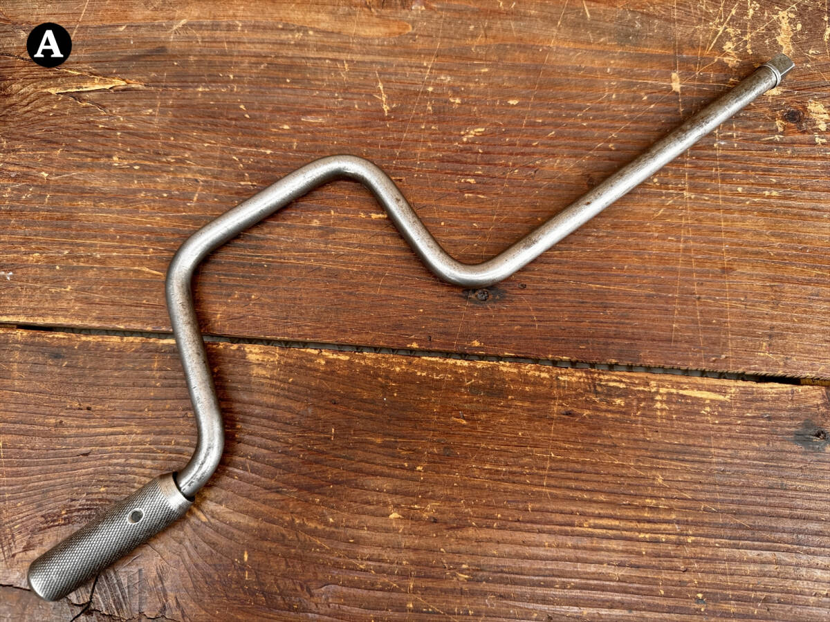 工業系 1930年代製 スナップオン インダストリアル系仕上げ 3/8D 一番最初品番のスピーダー No.F4 旧ロゴ ビンテージ拍卖