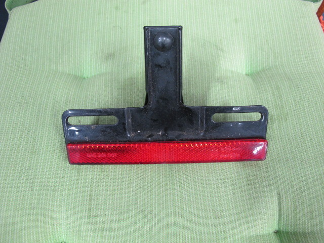 ハーレー 純正 ナンバーステー ナンバーブラケット リアリフレクター ( ソフテイル ダイナ スポーツスター 等 ) 拍卖