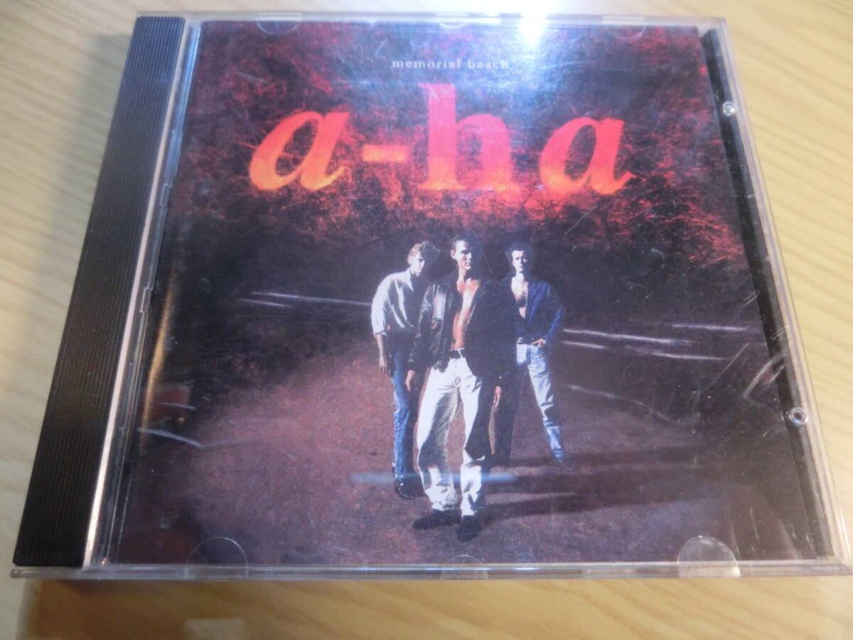 a-ha 韓国盤 初版 MEMORIAL BEACH Korean first edition only CD レーベルが黒色ではない韓国版のみのデザイン / Morten Harket SAVOY MAGS拍卖