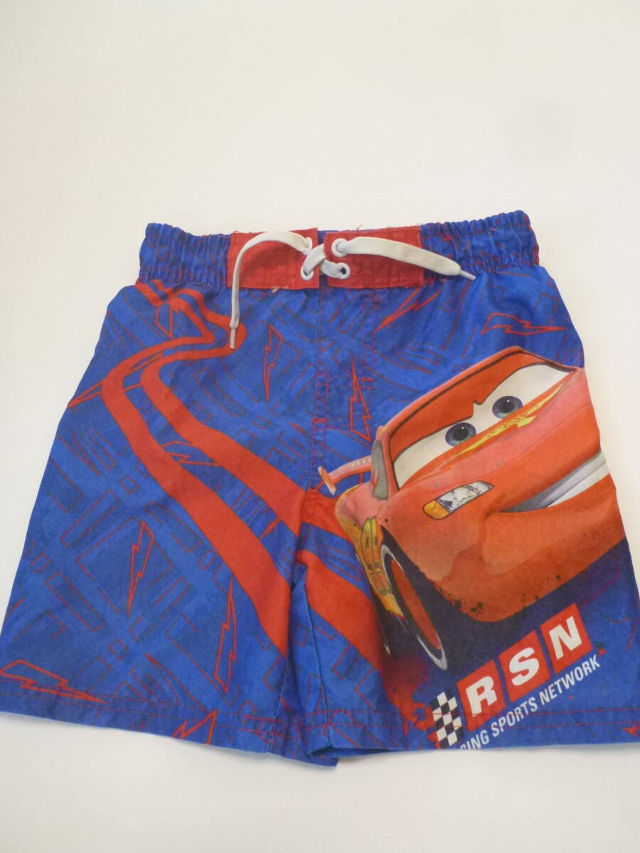 CARS カーズ ★インナー付 青×赤 水着 3 100 男の子拍卖
