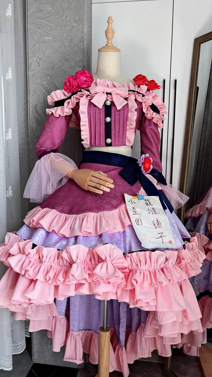 Night Lolita Yeloli 葉羅麗精霊夢 コスプレ衣装風(ウィッグ 靴別売り)拍卖