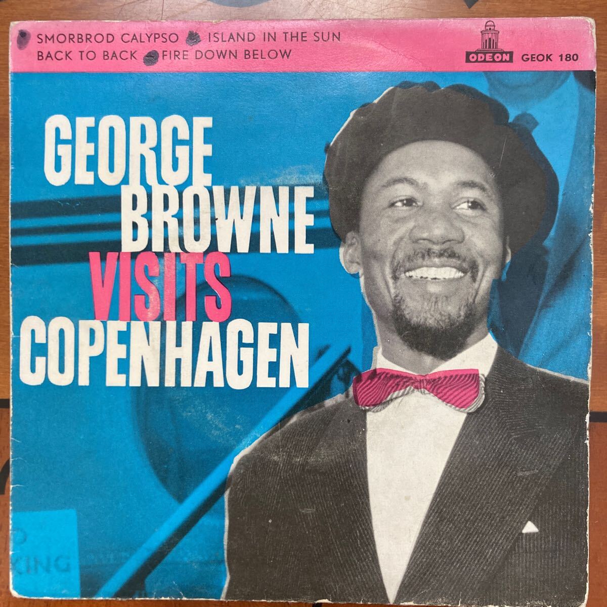 【レア】GEORGE BROWNE& FOUR、back to back、7インチレコード、オルガンバー、フリーソウル拍卖