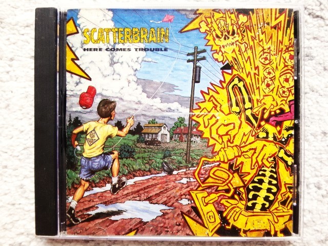 B【 SCATTERBRAIN / HERE COMES TROUBLE 】CDは4枚まで送料198円拍卖