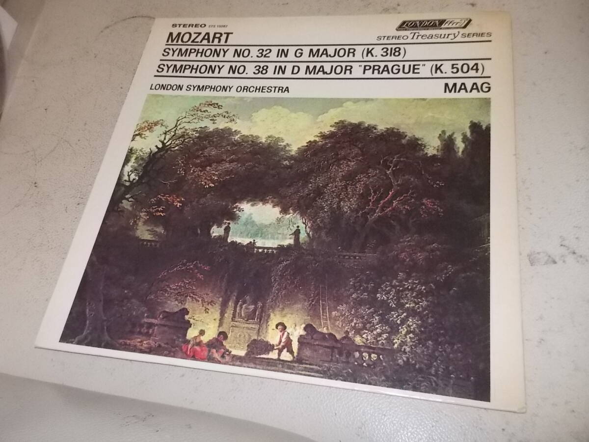 UKデッカ・プレス!マーク指揮ロンドン響【モーツァルト交響曲32番、38番「プラハ」】拍卖