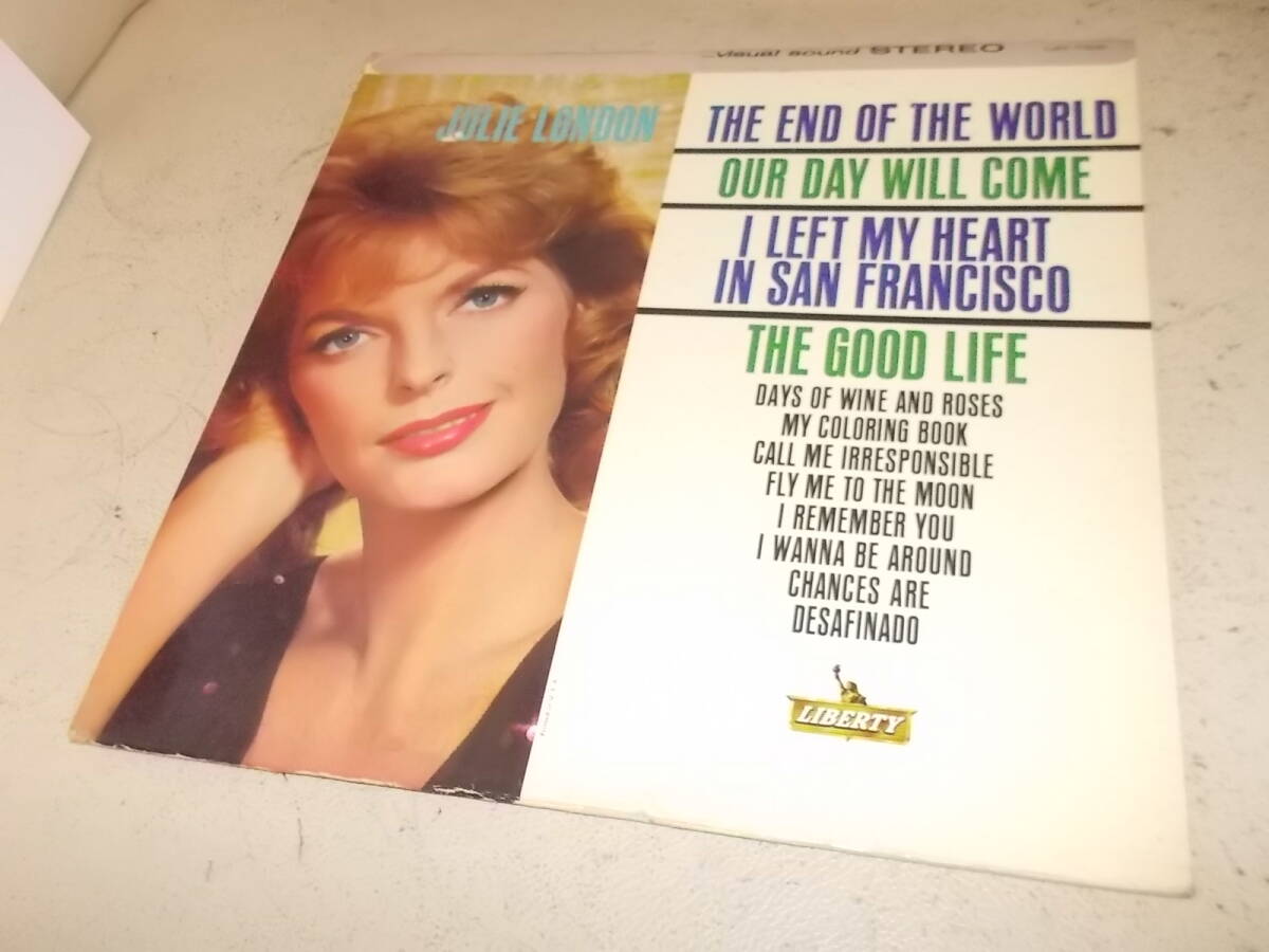 USステレオ・オリジナル盤!ジュリー・ロンドン【ジ・エンド・オブ・ザ・ワールド】拍卖