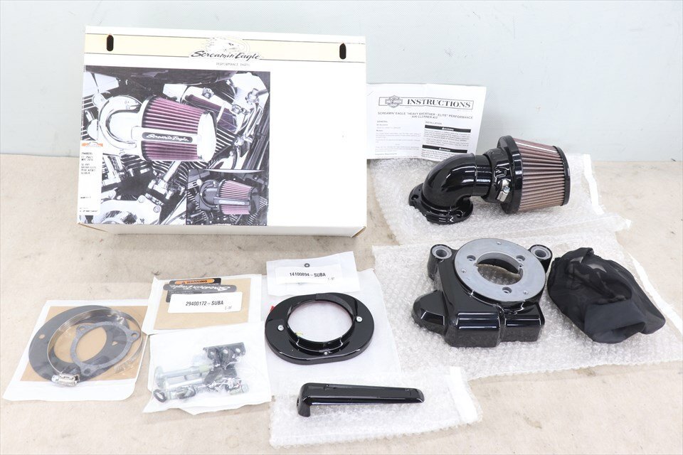 327768 ハーレー 58mmスロットル用 スクリーミンイーグル エアクリーナーキット ヘビーブリーザー 29400285 未使用拍卖