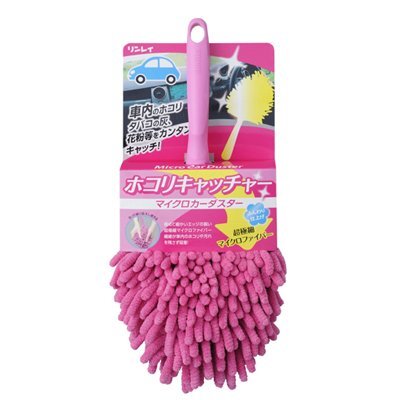 MADMAX カー用品 リンレイ K-3 ホコリキャッチャー ピンク/洗車 マイクロファイバー モップ チリ ホコリ 塵 埃【送料800円】拍卖