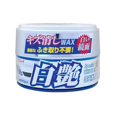 トラック用品 洗車 リンレイ W-7 キズ消しWAXふき取り不要 白艶 ホワイト&パールホワイト 半ネリ 180g/艶だし ポリマー【送料800円】拍卖
