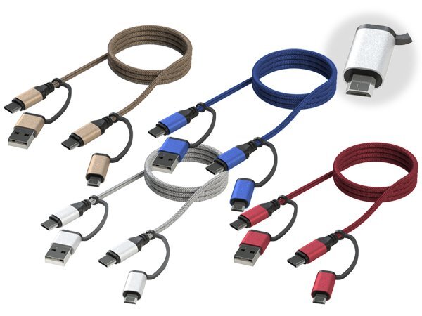 MADMAX カー用品 アークス マルチドッキング4in1ケーブル レッド(X-249)/2.4A対応 iphone android galaxy タブレット 充電【送料800円】拍卖