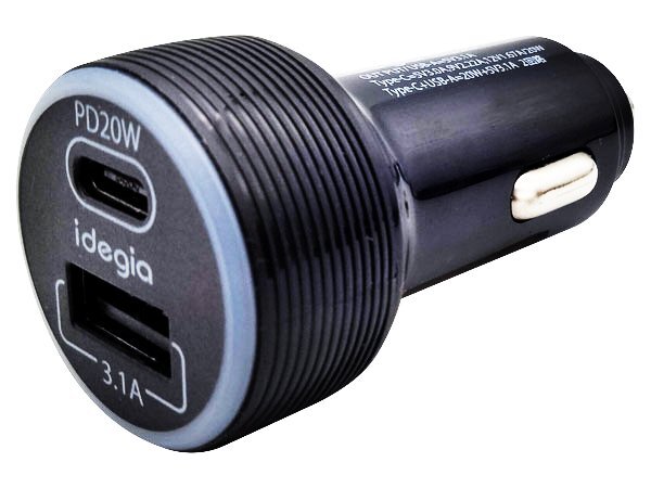 MADMAX カー用品 アークス DC12/24V車兼用 レインボーチャージャーPD+A(X-323)/普通車からトラックまで使える充電器【送料800円】拍卖