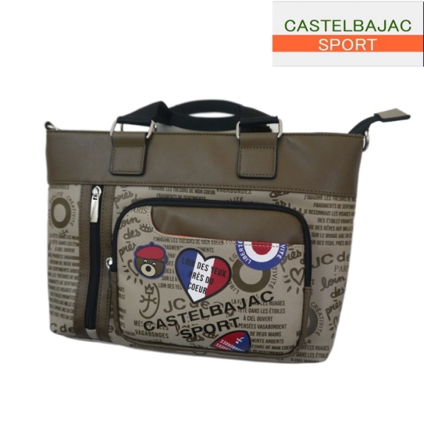 【SALE】 カステルバジャック スポーツ/CASTELBAJAC 手提げバック 40/Fサイズ 127-ベージュ系拍卖