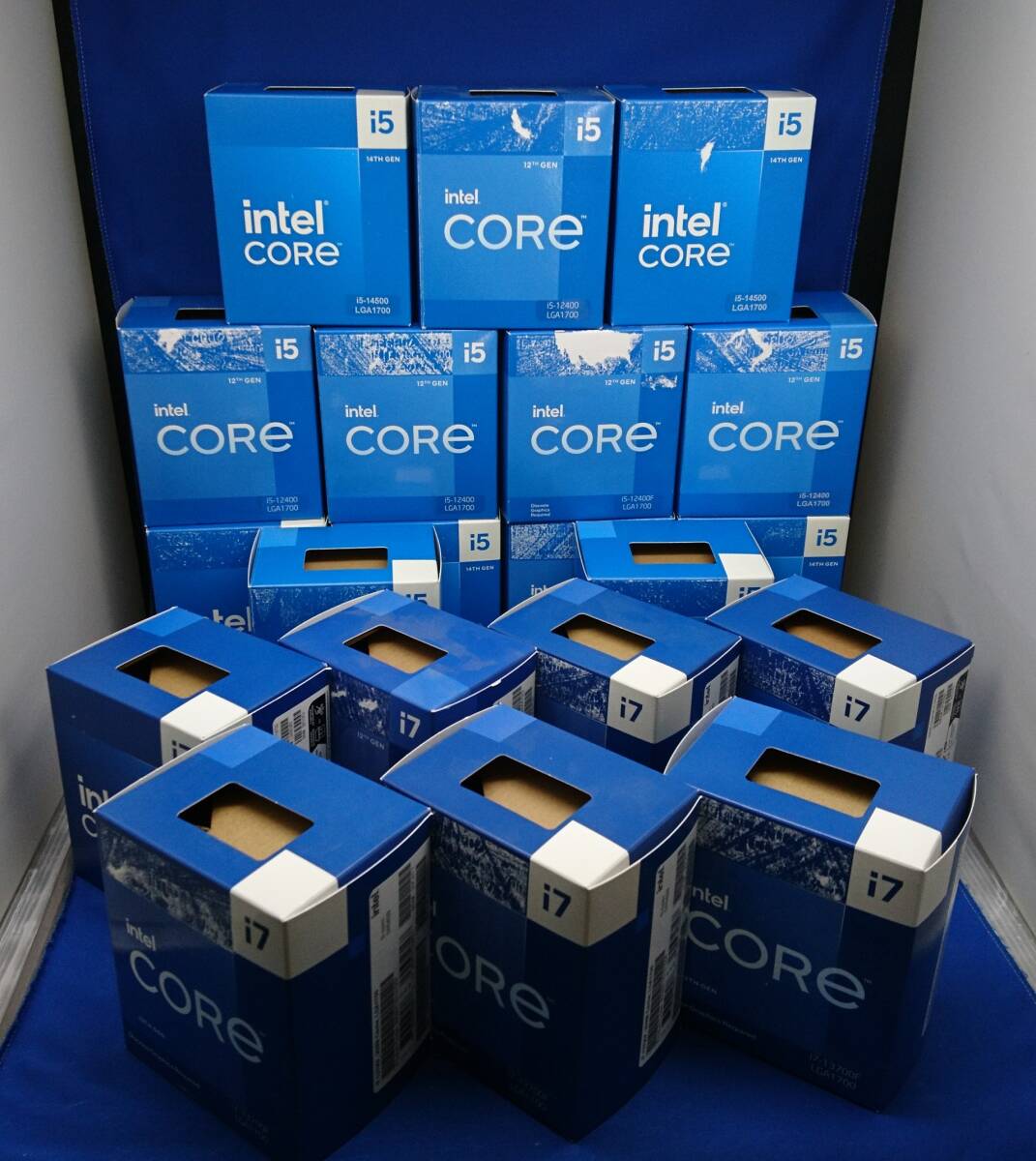 【未使用・クーラーのみ】Intel LGA1700 リテールCPUクーラー 20個セット 第12世代・第13世代・第14世代 ジャンク拍卖