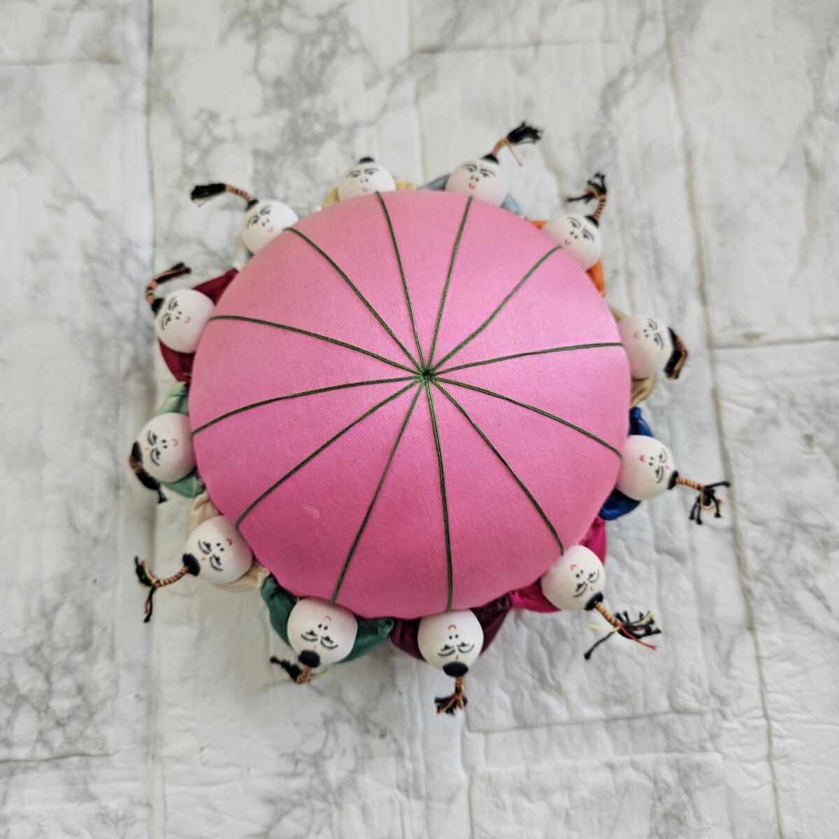 針山 唐子針山 中国 ピンク 中国雑貨 中古 コレクション拍卖