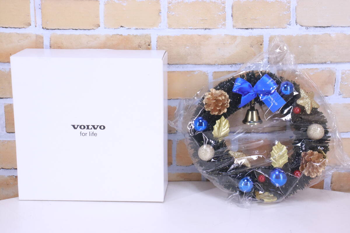 未使用! リース クリスマスリース VOLVO ノベルティ品 未開封保管品■(F9905)拍卖