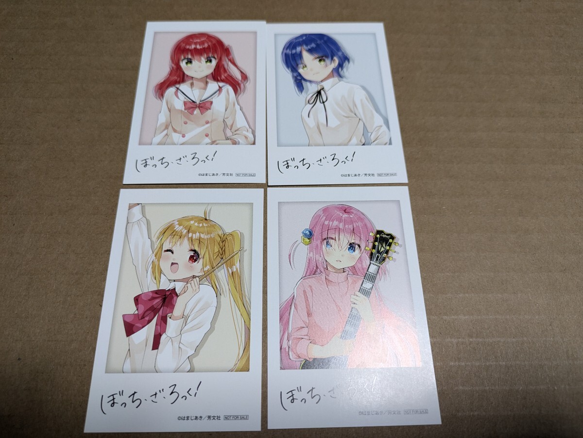 ぼっち・ざ・ろっく! ゲーマーズ 劇場総集編 公開記念コミックフェア チェキ風イラストカード はまじあき拍卖