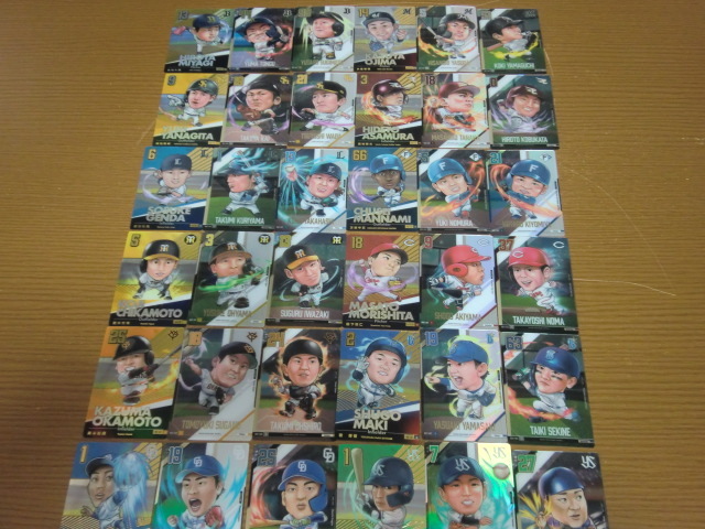 プロ野球デフォルメカードコレクション2024 36種 コンプリートセット かきの種拍卖