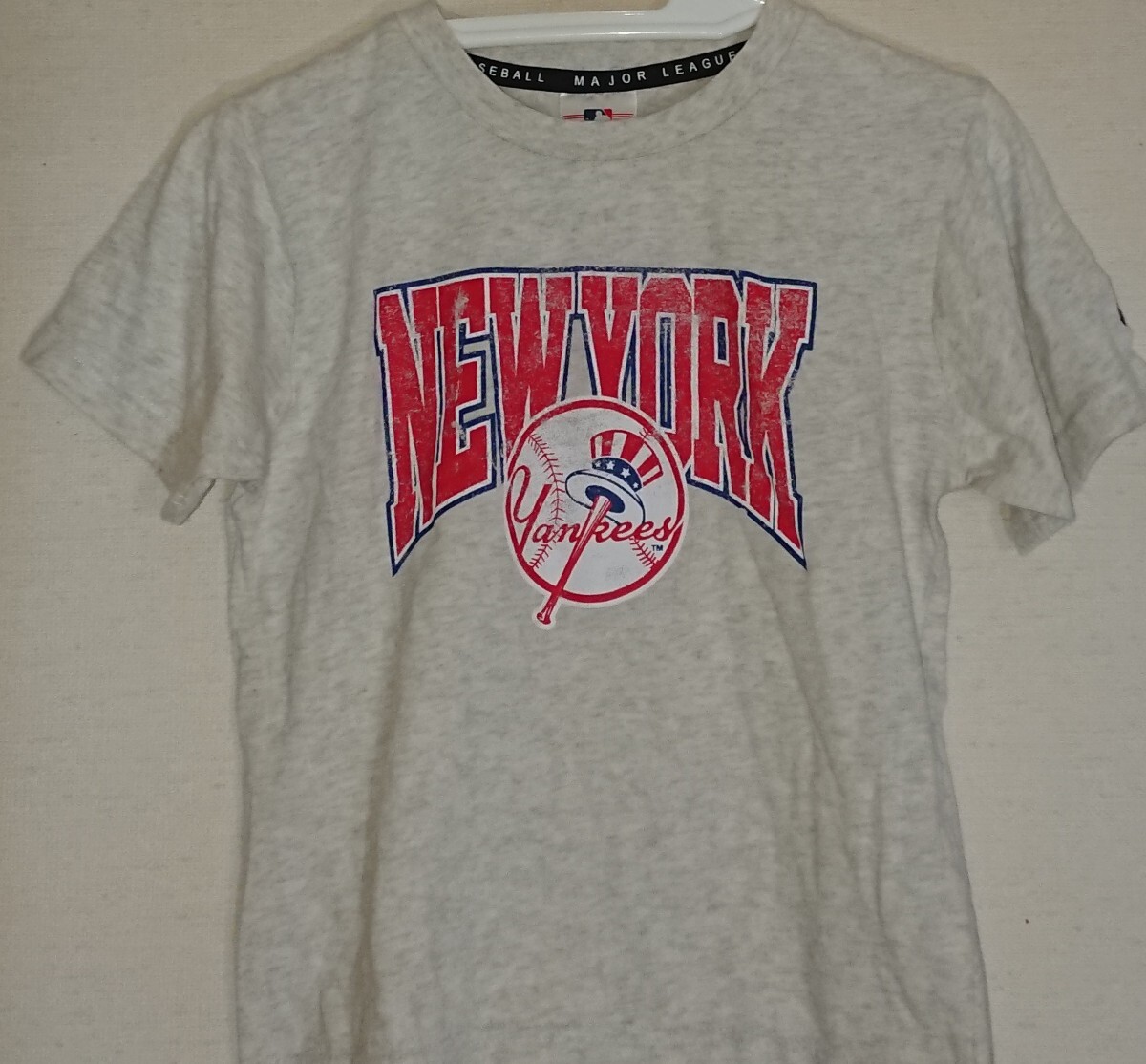 即決 MLB ニューヨーク・ヤンキース キッズTシャツ【120】新品タグ付き拍卖