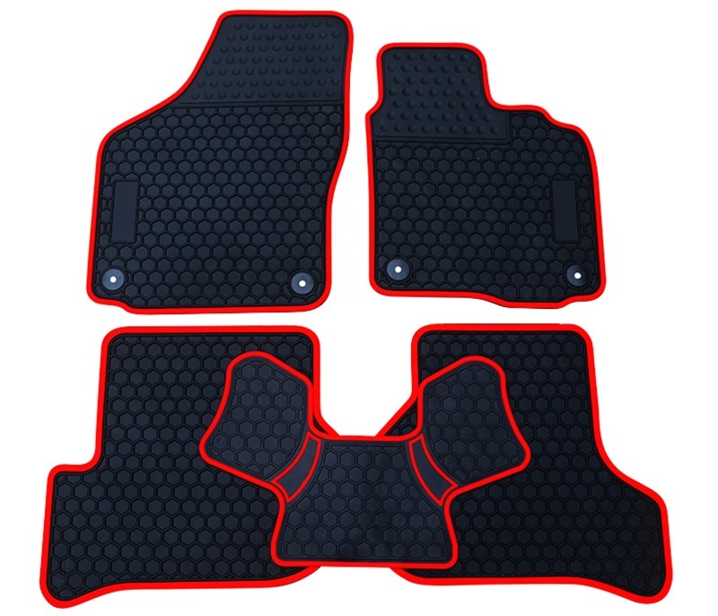 ゴルフ 5 6 GTI ラバー フロアマット 右ハンドル 2色拍卖