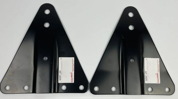 新品 純正品 TOYOTA トヨタ フロントバンパー サポート ブラケット 左右共通 2個セット ランドクルーザー BJ40系 FJ40系 FJ50系拍卖