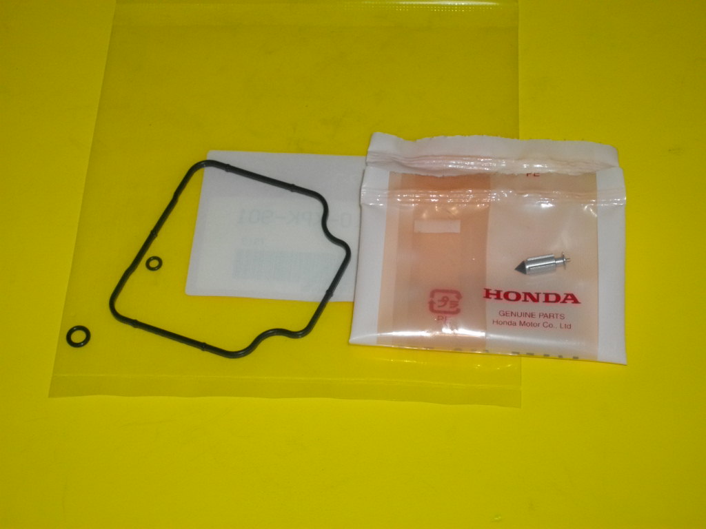 キャブレターパッキン&フロートバルブ(H,J,L,P,S,V) GB30 GB250クラブマン GB GB250 MC10 ホンダ 純正新品拍卖