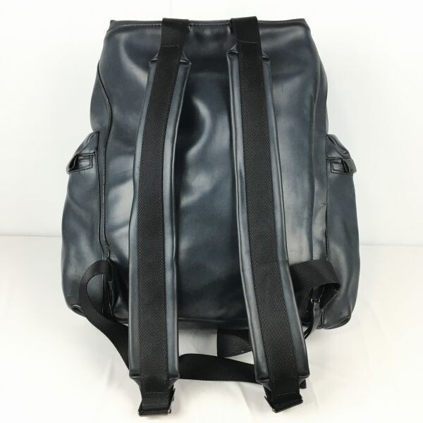 HUNTER/ハンター 防水ウエットスーツ生地 リュックサック デイバッグ ダークグレー ロゴ 管NO.WB11-7拍卖