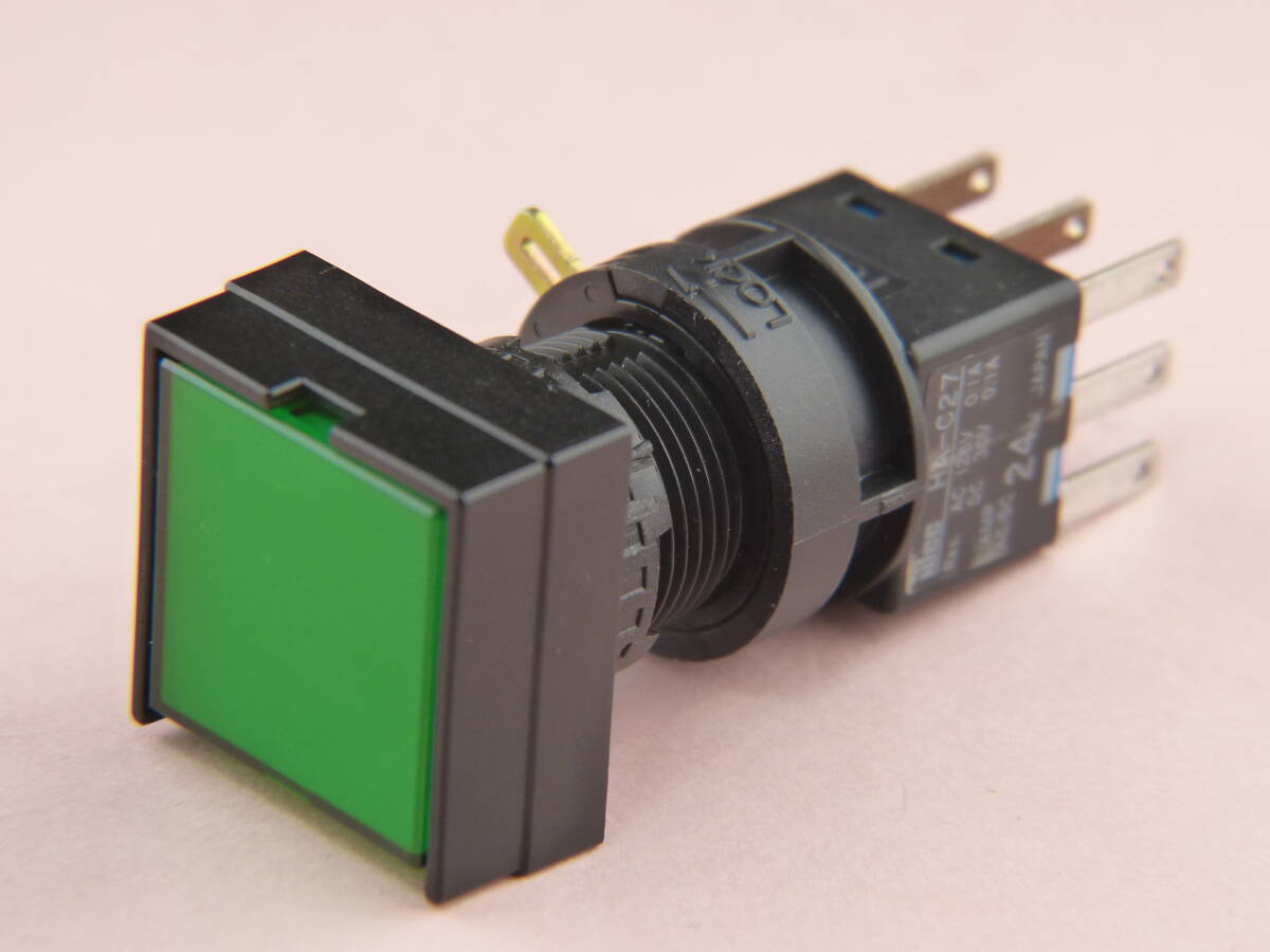 ★☆IDEC HA2L-M1C24G 緑 16φ 24V モーメンタリ 未使用品☆★拍卖