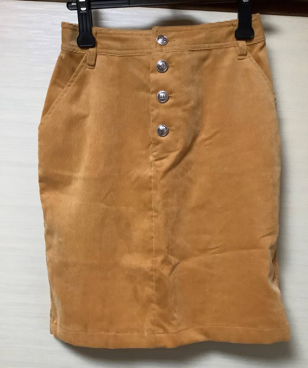 マーキュリーデュオ コーデュロイ スカート Sサイズ / MERCURY DUO /衣類 服拍卖