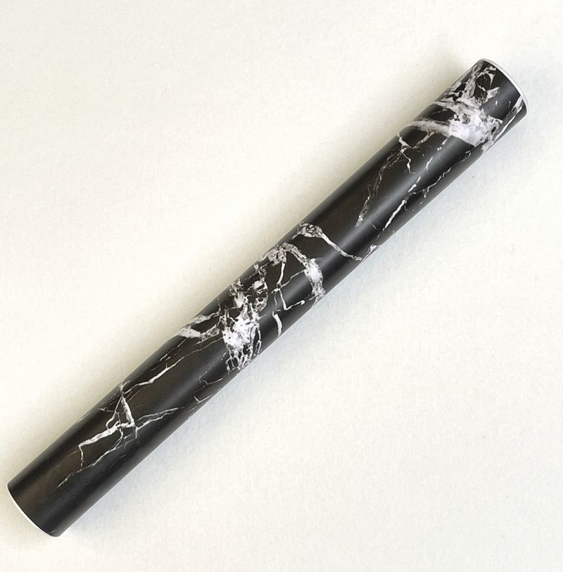 【新品!未使用!1円】大理石シール インテリア 壁紙 【ブラック】 模様替え はがせる 45cm×10m 防水 防汚 防カビ のり付 1本拍卖