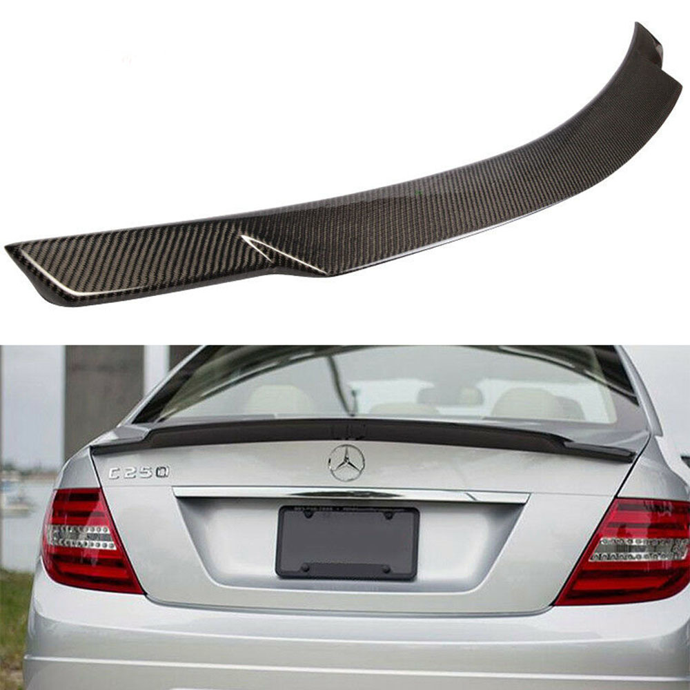ベンツ W204 セダン リアルカーボン リアトランクスポイラー V 2008-2014拍卖