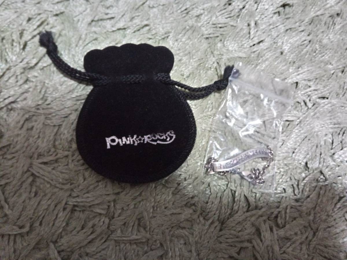 新谷良子 PINK ROCKS シルバーブレスレット 特典ブロマイド付き拍卖