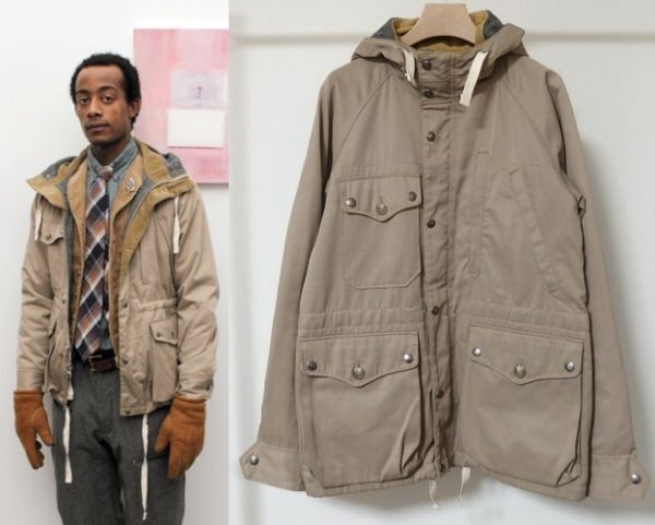 Engineered Garments エンジニアードガーメンツ Field Parka Army Cloth フィールド パーカーS 裏地ウール拍卖