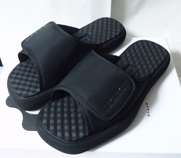 24SS EYTYS エイティーズ ALESSA Nylon Black サンダル 42 黒拍卖