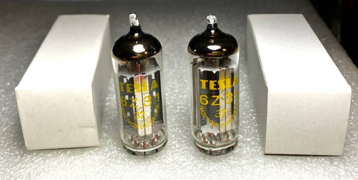 即決♪新品整流管6Z31(旧テスラ社製未使用新品)2本拍卖