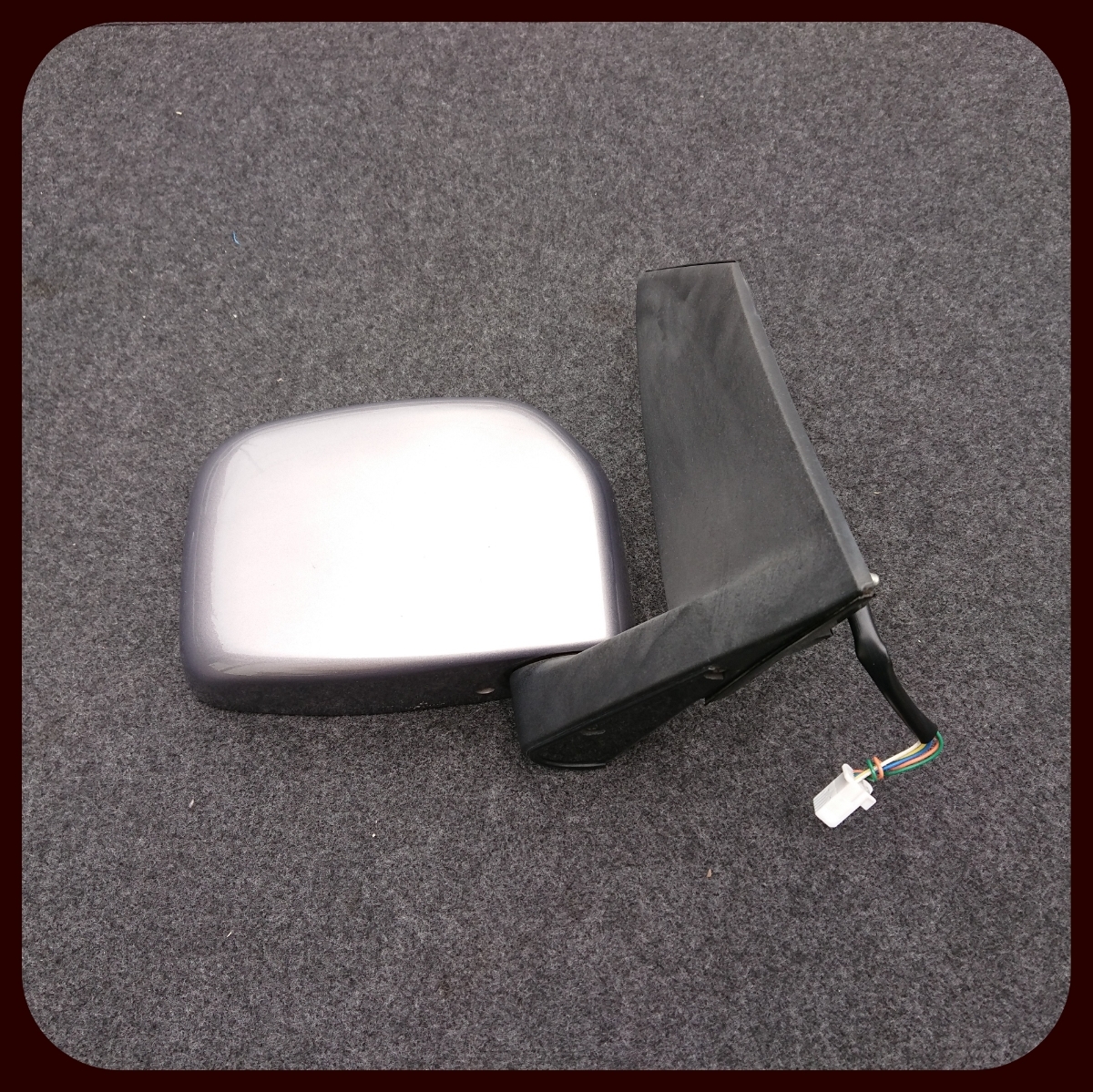 三菱 ekワゴン h82w ドアミラー サイドミラー 右 7358 カラーコード A99 A-403拍卖