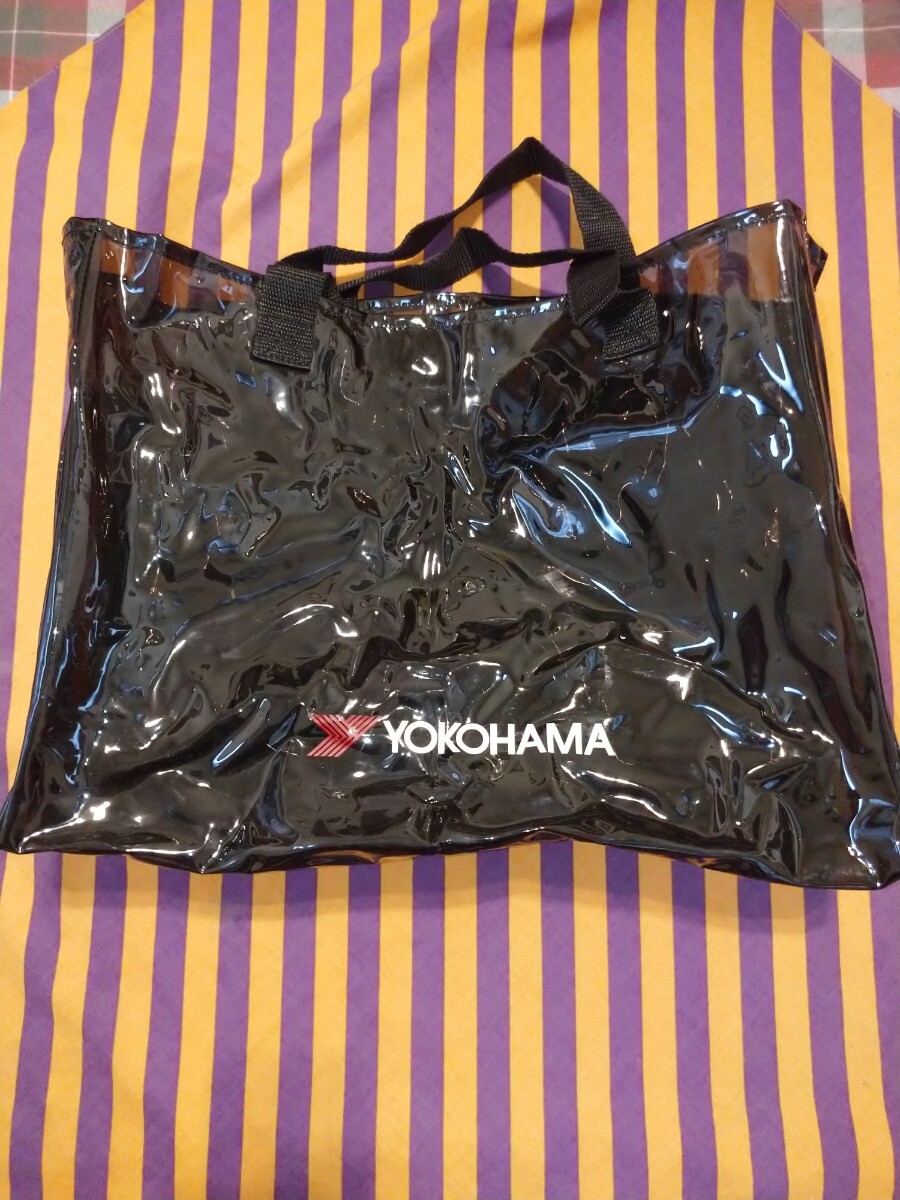 YOKOHAMA/横浜タイヤ/オリジナル トートバッグ/ビニール製 /稀少品!!拍卖