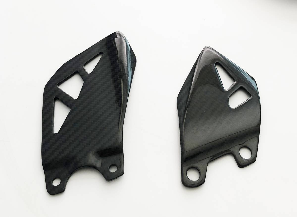 CA-145 Kawasaki ZX-10R 2016-2021 ドライカーボン ヒールプレート 綾織艶あり 100%carbon拍卖