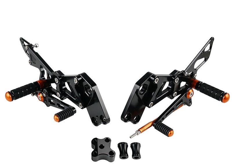 最新軽量モデル KTM RC125 RC200 RC250 RC390 バックステップ 2014~2021 ブラック拍卖