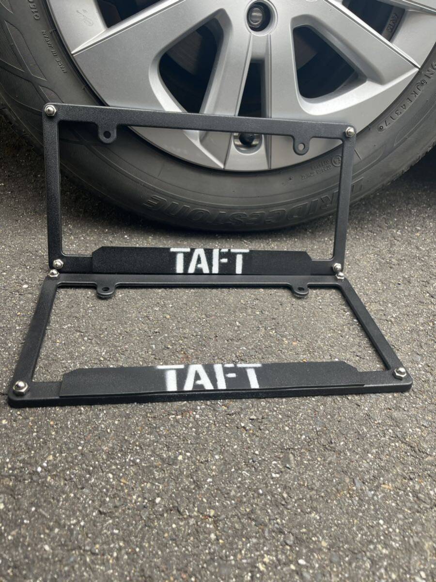 ダイハツ タフト アトレー ハイゼットカーゴ ナンバーフレーム枠 車種名入りナンバーフレーム拍卖