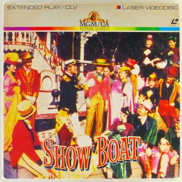 ●LD/レーザーディスク 映画「ショウ・ボート(SHOW BOAT)」1951年 出演:キャスリン・グレイソン、エヴァ・ガードナー、ハワード・キール拍卖