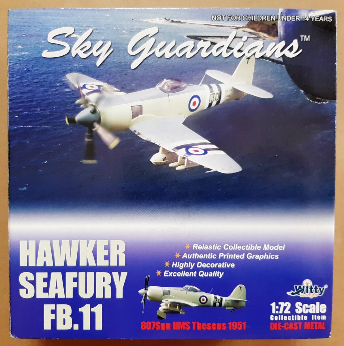 希少 Witty Wings 1/72 ホーカー シーフューリー FB.11 「ホーカー タイフーン テンペスト の兄弟機」 レシプロ最強機候補 シーフュリー拍卖