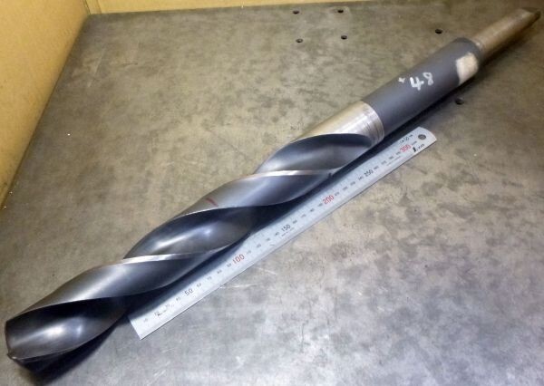 FA468 MT4 テーパーシャンクドリル ロングサイズ 丸48×650 中古拍卖