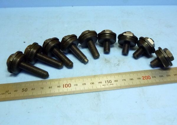 FA691 32mm BIG コレット用 エンドキャップ 調整ボルト 9点セット 中古拍卖