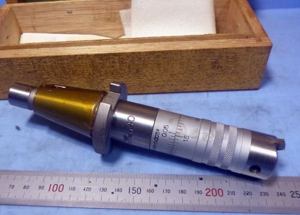 FB659 NT30 BS BHマイクロボーリングヘッド TOYOSEIKI BH-4 丸30~40 置古し未使用品!拍卖