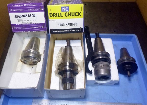 FB784 BT40 ミーリングチャック ドリルチャック 等 色々 セット 中古拍卖