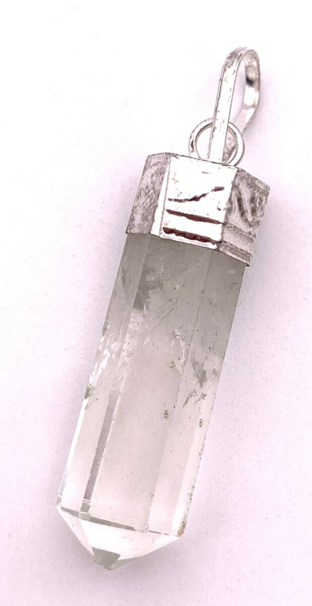 天然石水晶 六角ポイント−04拍卖