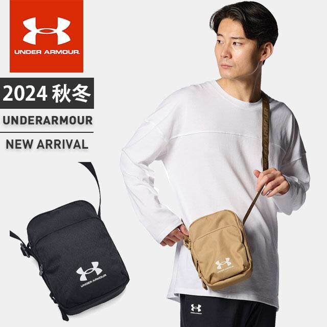 アンダーアーマー UAルードン ライト クロスボディ ショルダーバッグ 4L UNDER ARMOUR ブラック拍卖